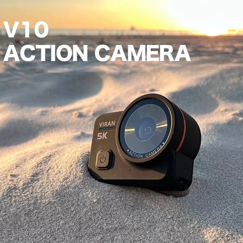 4K60 Action Camera — Waterproof + EIS