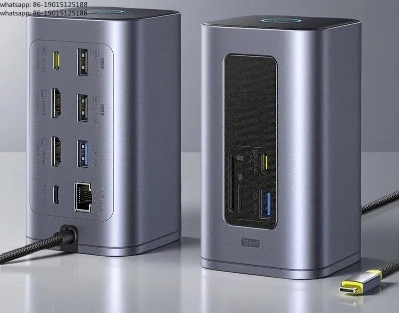 USB-C Docking Station 12-in-1