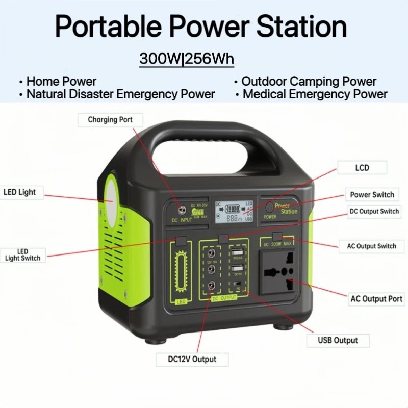 Portable Power Station 240Wh