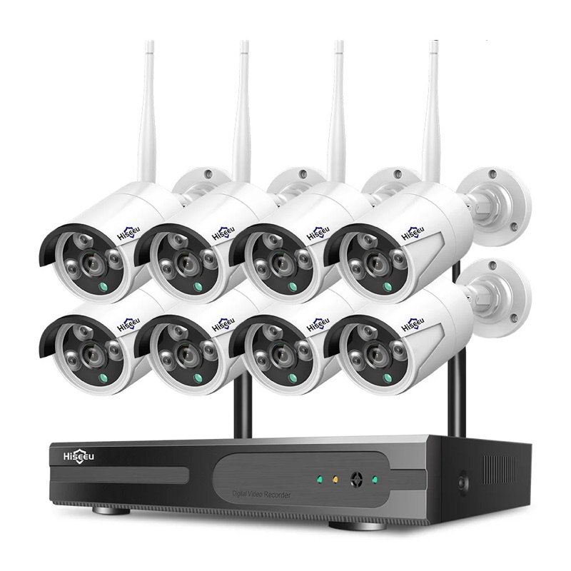 Wireless Security Camera Kit (4 Cameras + NVR)