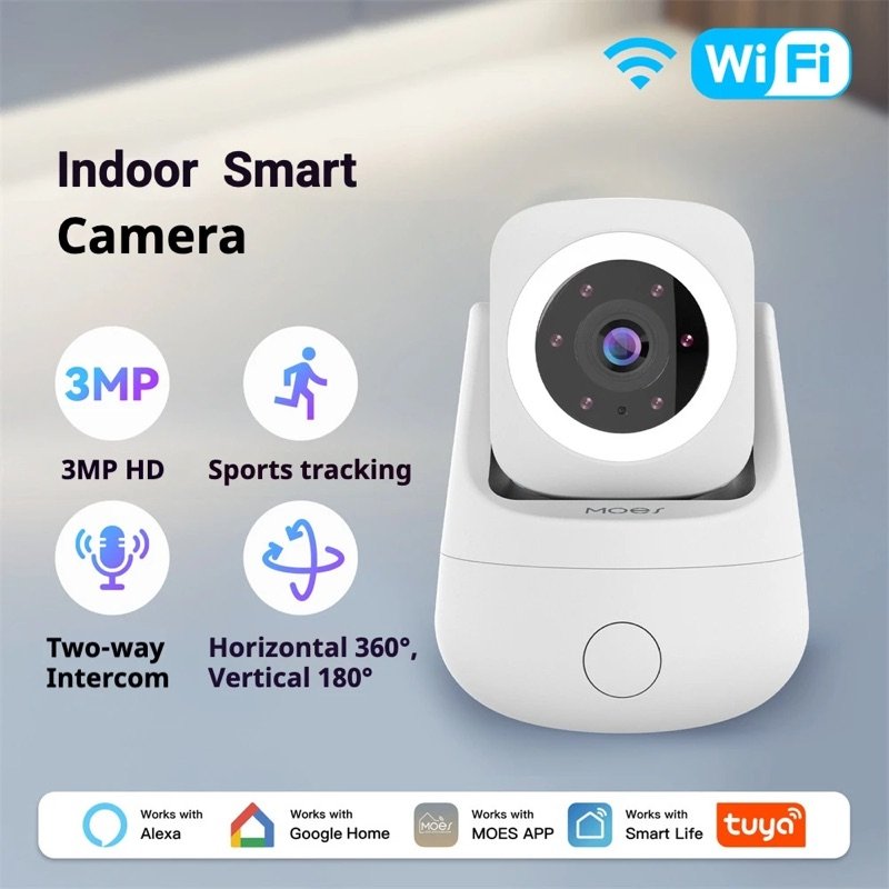 Indoor Wi-Fi Security Camera 360°
