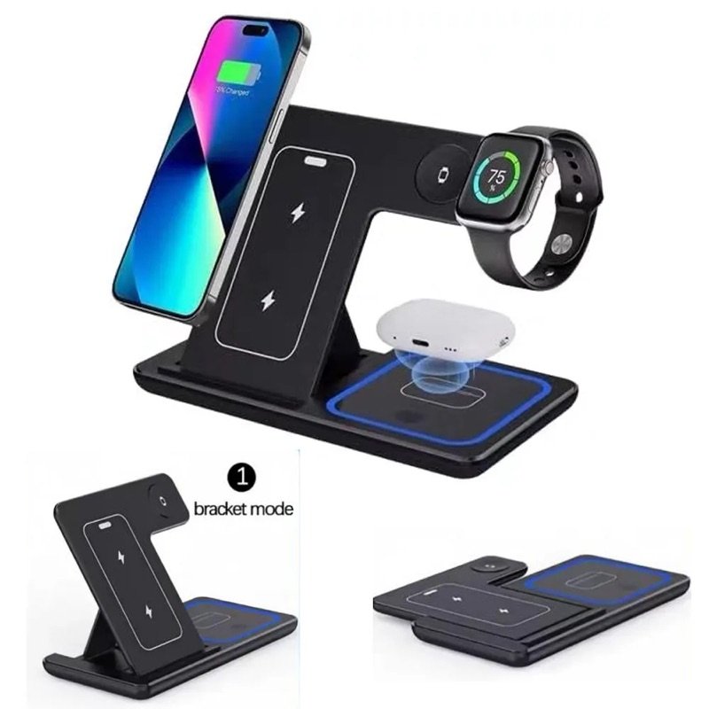 3-in-1 Wireless Charging Station